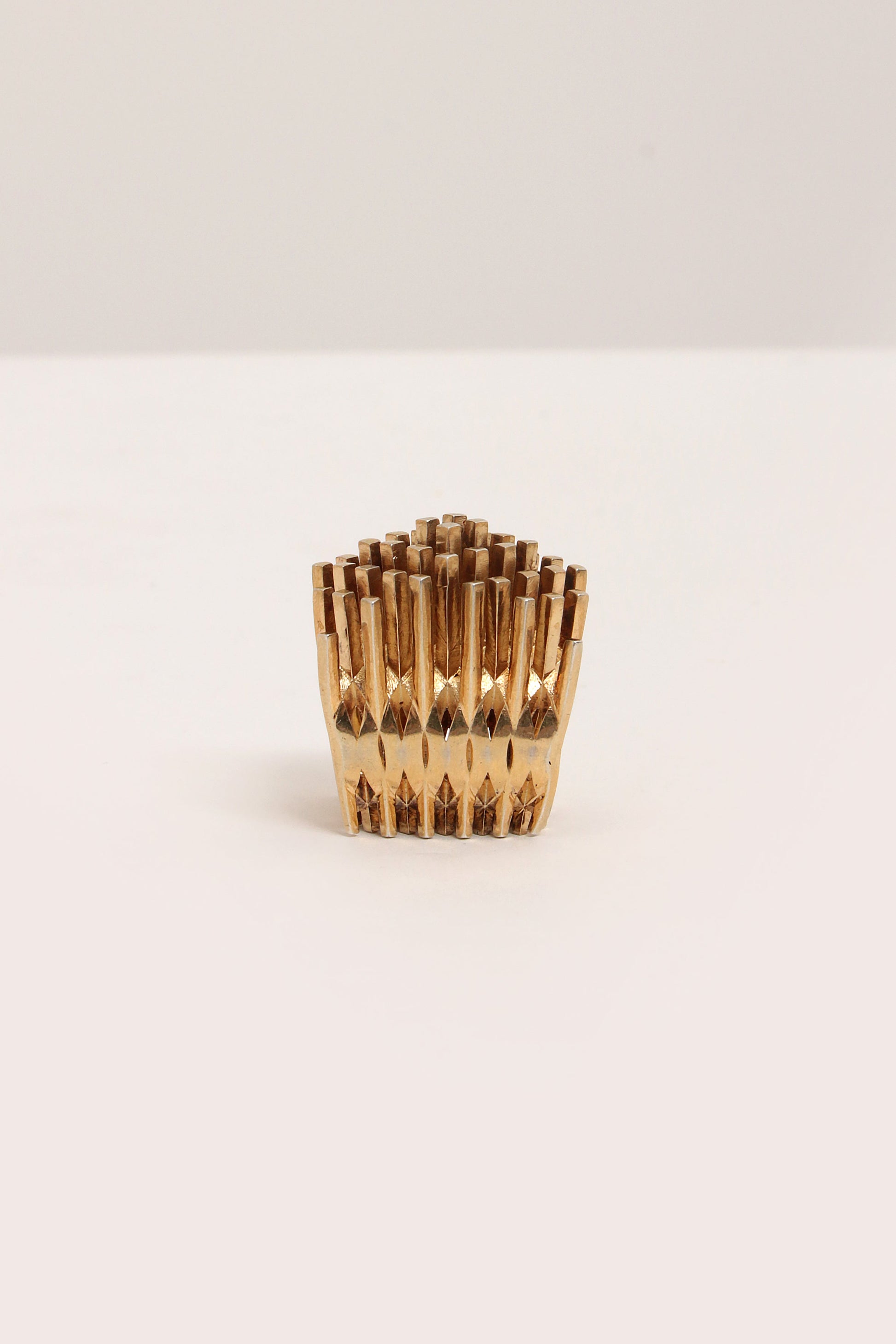 Gold - Plated Silver Design Ring – 1970s - Collectors - Net.Work