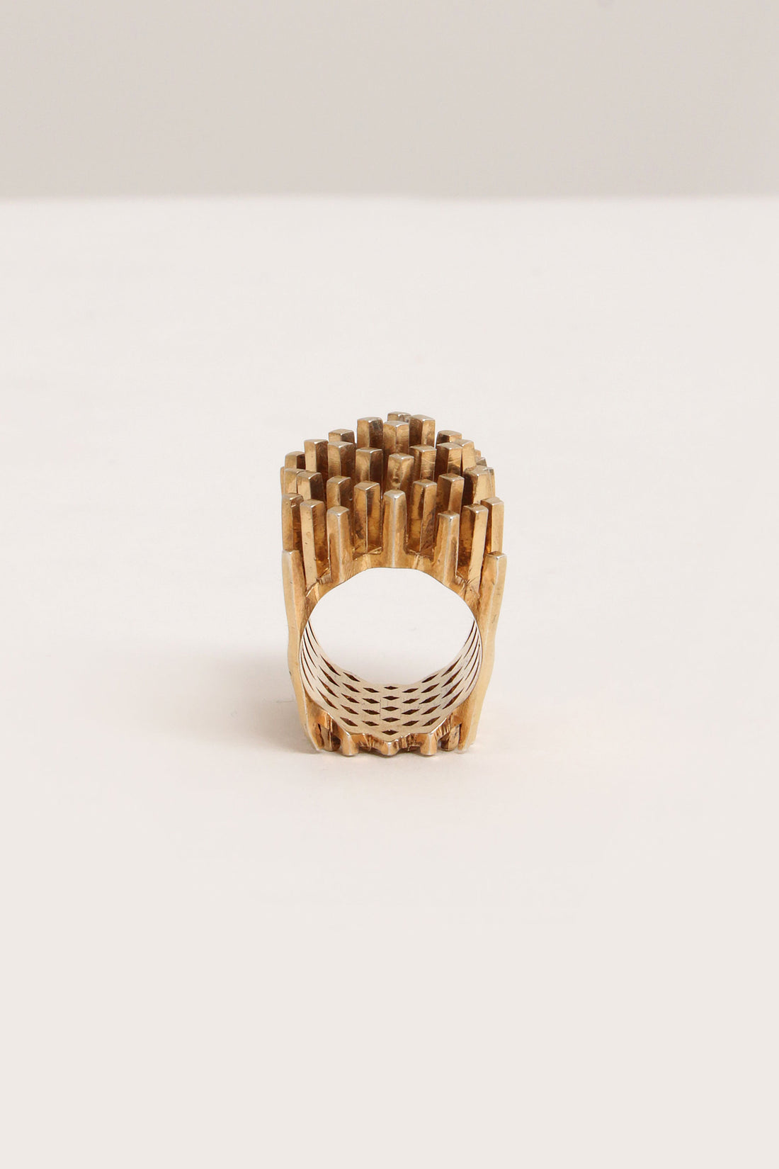 Gold - Plated Silver Design Ring – 1970s - Collectors - Net.Work
