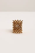 Gold - Plated Silver Design Ring – 1970s - Collectors - Net.Work