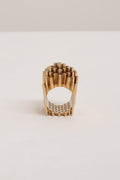 Gold - Plated Silver Design Ring – 1970s - Collectors - Net.Work