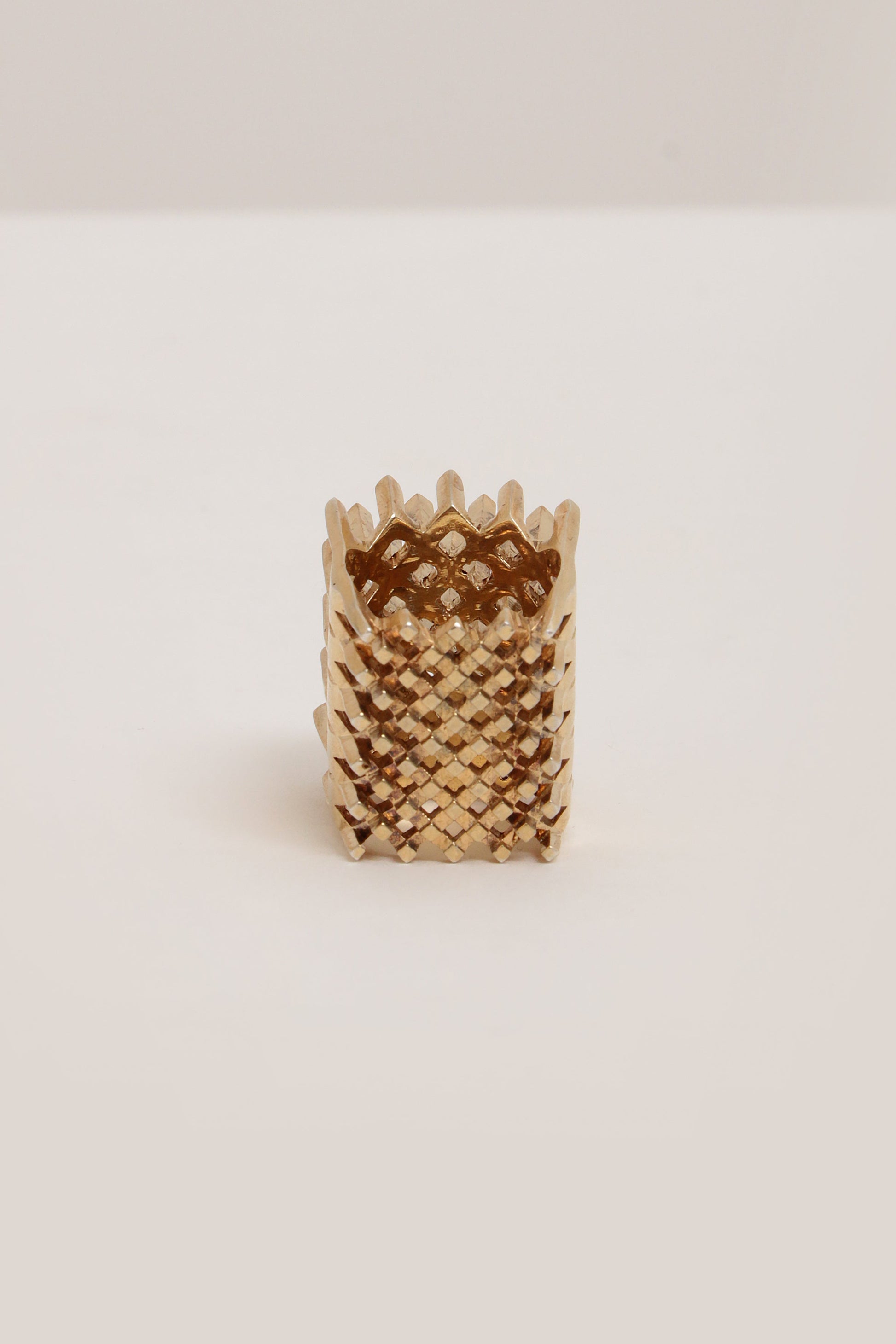 Gold - Plated Silver Design Ring – 1970s - Collectors - Net.Work