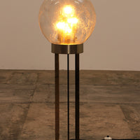 Gold "Sputnik" Floor Lamp by Doria Leuchten, Germany, 1970s