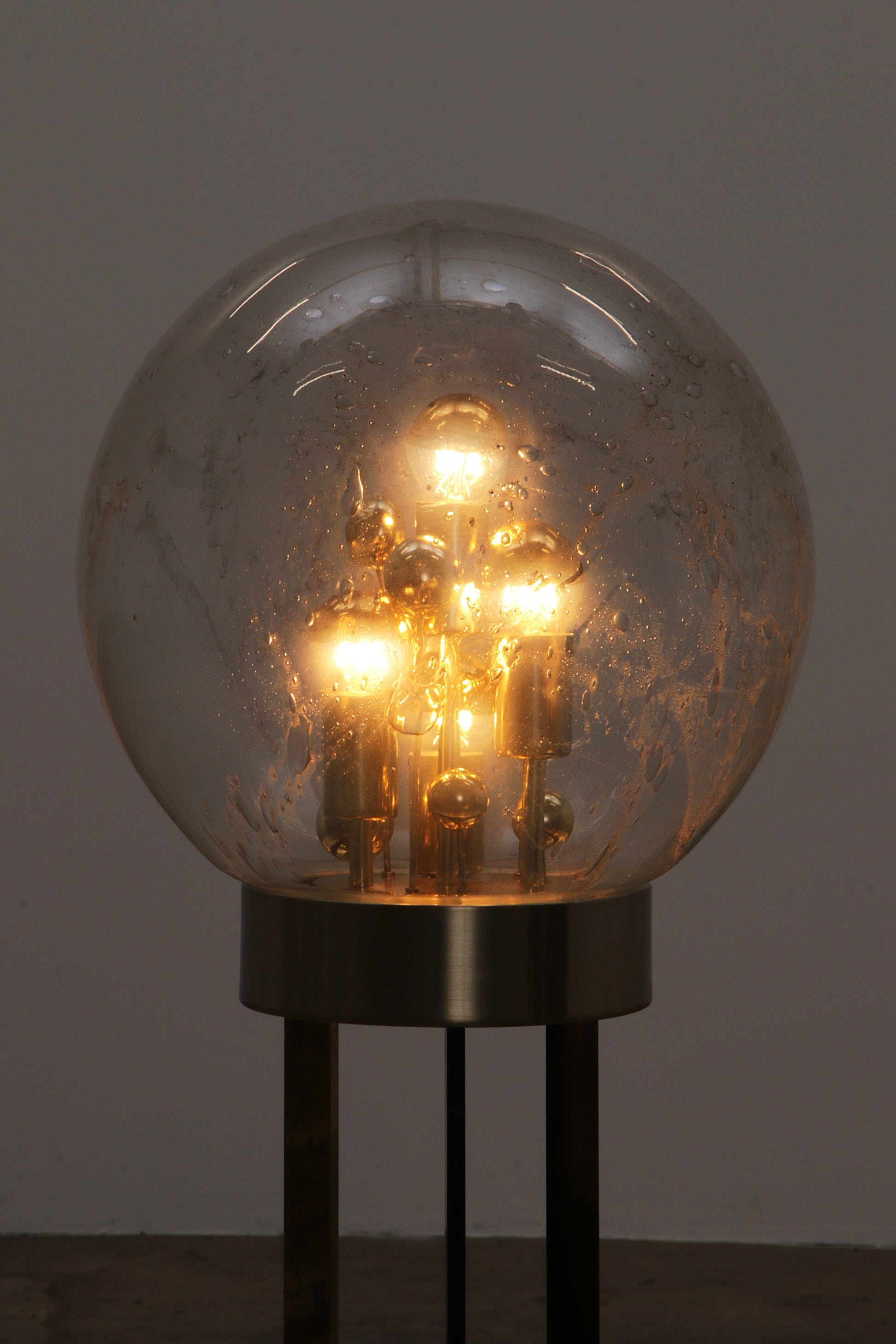 Gold "Sputnik" Floor Lamp by Doria Leuchten, Germany, 1970s - Collectors - Net.Work