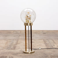Gold "Sputnik" Floor Lamp by Doria Leuchten, Germany, 1970s