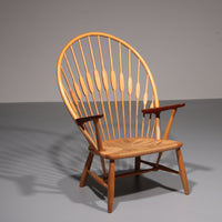 Hans J. Wegner JH-550 Peacock-Stuhl für Johannes Hansen, 1960 Dänemark 