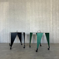 Harlequin Side Tables by Errebi, Italy, 1980s