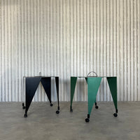 Harlequin Side Tables by Errebi, Italy, 1980s