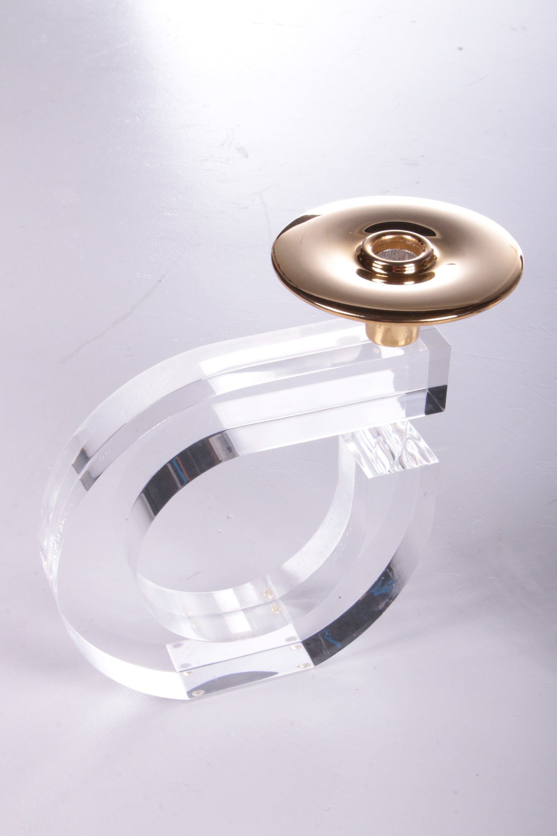 Hollywood Regency Set of Plexiglas Candlesticks, 1970 - Collectors - Net.Work