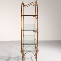 Hollywood Regency Wall Unit or roomdivider from Carlton Hotel Copehagen 1950