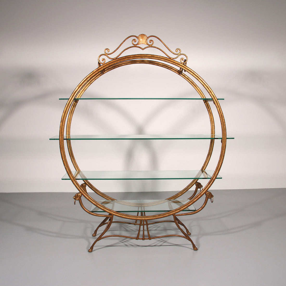 Hollywood Regency Wall Unit or roomdivider from Carlton Hotel Copehagen 1950 - Collectors - Net.Work