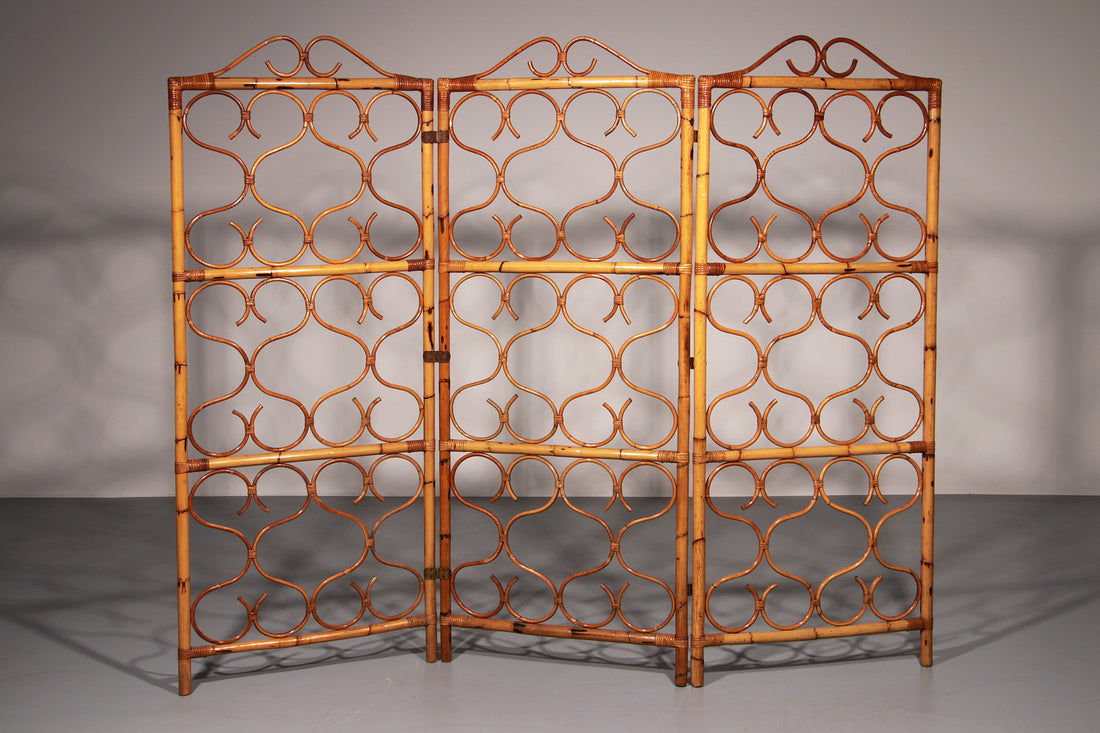 Italian Bamboo Room Divider (1960s) - Collectors - Net.Work