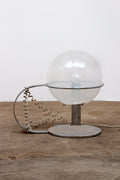 Italian Design Chrome and Glass Table Lamp, 1960 - Collectors - Net.Work