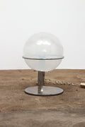 Italian Design Chrome and Glass Table Lamp, 1960 - Collectors - Net.Work