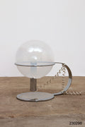 Italian Design Chrome and Glass Table Lamp, 1960 - Collectors - Net.Work
