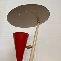 Italienische Tisch- oder Schreibtischlampe, 1950er Jahre