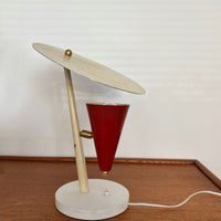 Italienische Tisch- oder Schreibtischlampe, 1950er Jahre