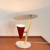 Italienische Tisch- oder Schreibtischlampe, 1950er Jahre