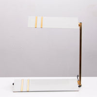 Italienische Schreibtischlampe mit klarem Design (1960)