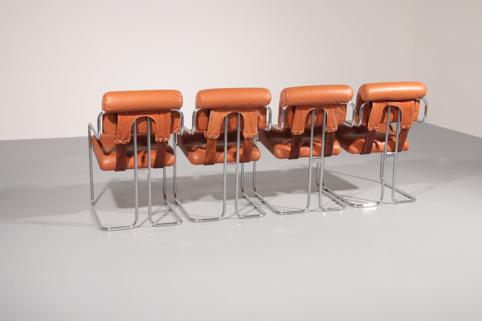 Italian Tucroma Chairs by Guido Faleschini for i4 Mariani, 1970 - Collectors - Net.Work