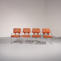 Italian Tucroma Chairs by Guido Faleschini for i4 Mariani, 1970