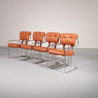 Italian Tucroma Chairs by Guido Faleschini for i4 Mariani, 1970