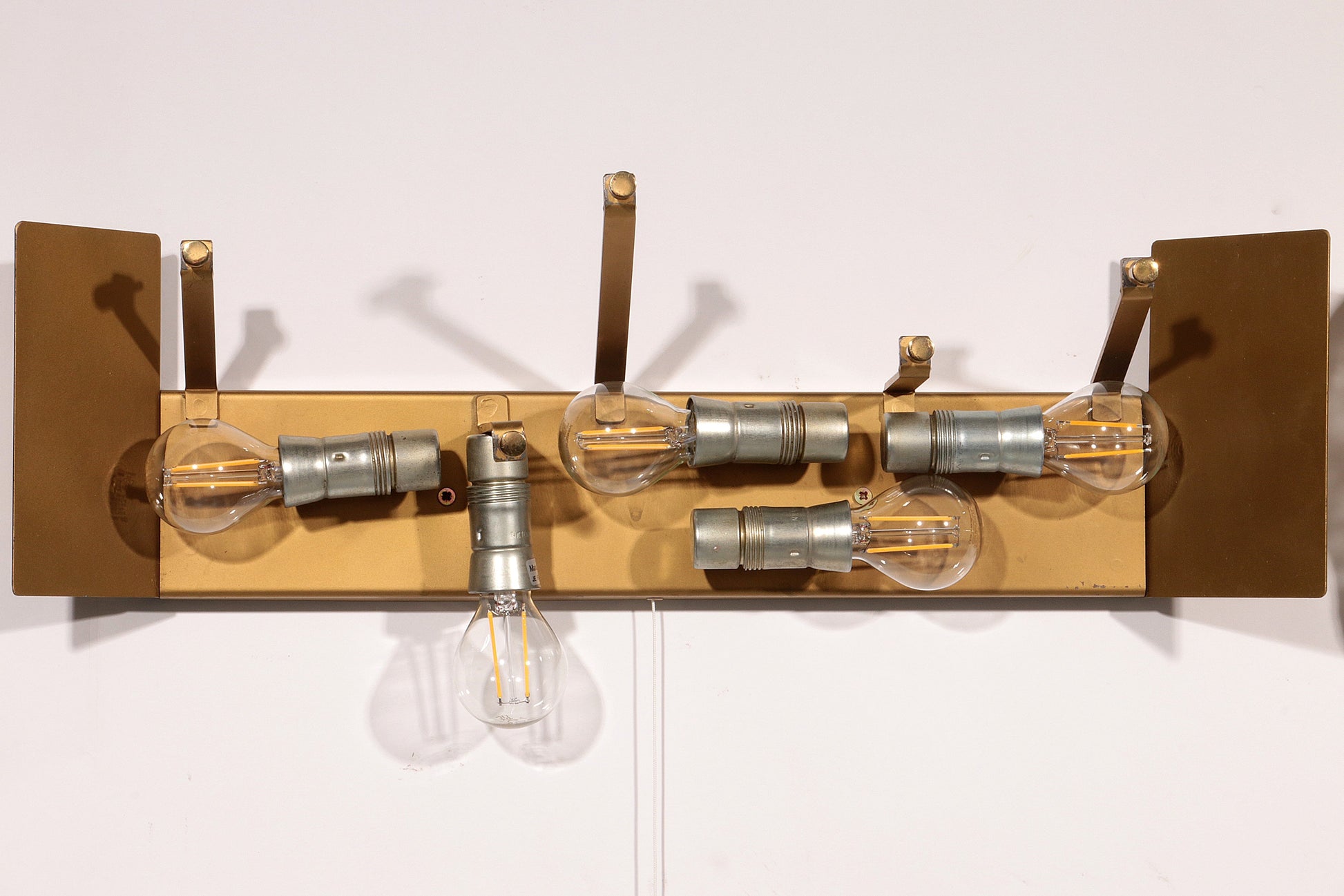 J.T. Kalmar Midcentury Ice Glass Wall Sconces Austria 1960 - Collectors - Net.Work