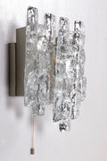 Kalmar Crystal Ice Glass Wall Lamp by J.T. Kalmar (1960, Austria) - Collectors - Net.Work