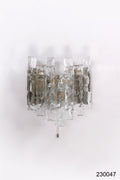 Kalmar Crystal Ice Glass Wall Lamp by J.T. Kalmar (1960, Austria) - Collectors - Net.Work