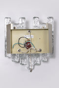 Kalmar Crystal Ice Glass Wall Lamp by J.T. Kalmar (1960, Austria) - Collectors - Net.Work