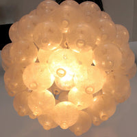 Kalmar 'Tulipan' Chandelier Pendant Light, Blown Glass, 1970