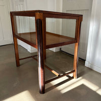 Großer Vitrinenschrank der Haager Schule im Art-Deco-Stil, 1930er Jahre