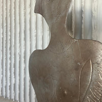 Large metal sculpture made by Italian artist Antonio Misuraca
