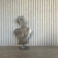 Large metal sculpture made by Italian artist Antonio Misuraca