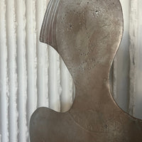 Large metal sculpture made by Italian artist Antonio Misuraca
