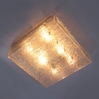 Large Wall/Ceiling Lamp Model Heidelberg 52 by J.T. Kalmar (1974, Austria)