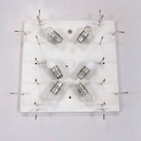 Large Wall/Ceiling Lamp Model Heidelberg 52 by J.T. Kalmar (1974, Austria)