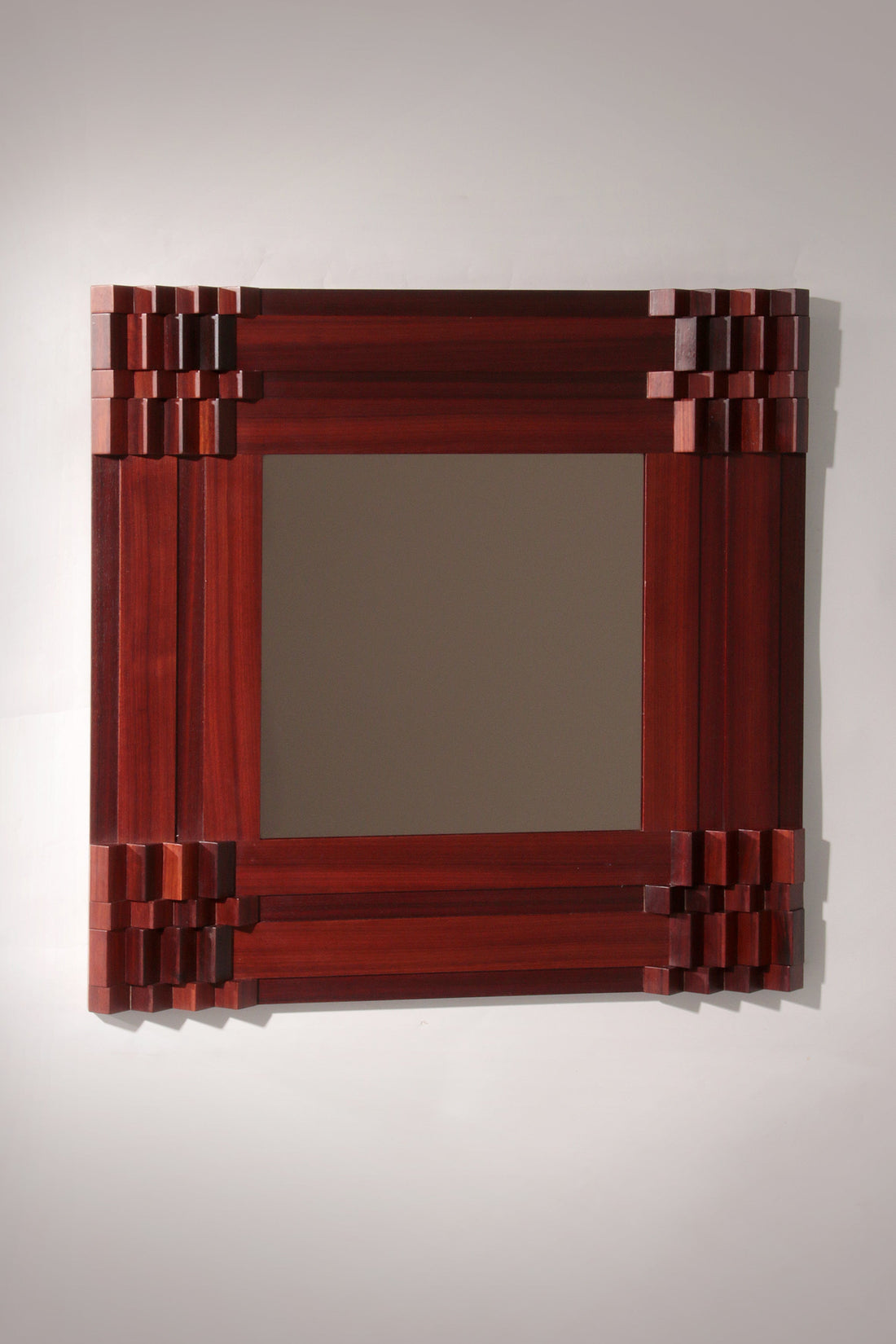 Luciano Frigerio 'Model Norman' Italian Midcentury Mirror 1970 - Collectors - Net.Work