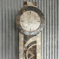 Maitland-Smith Art Deco Revival Marble Grandfather Clock