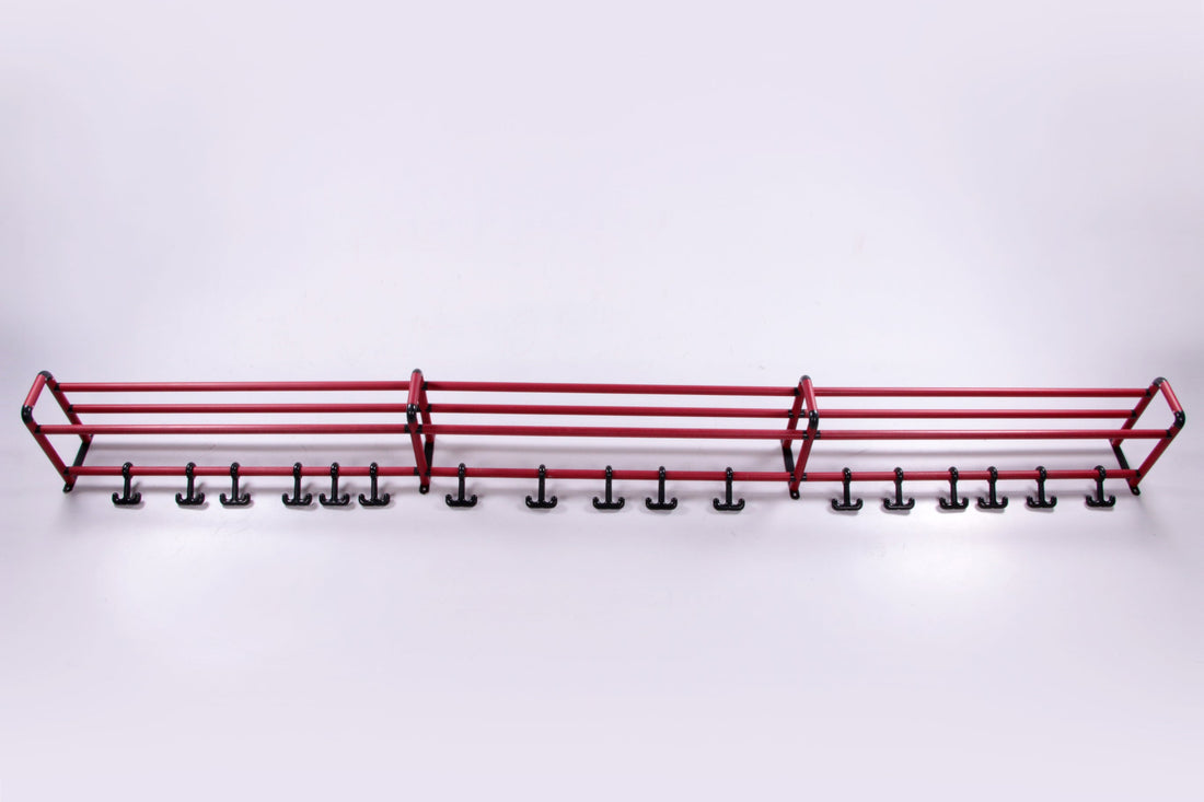 Mega Long Wall Coat Rack Space Age The length is 3.50 meters,1970s - Collectors - Net.Work