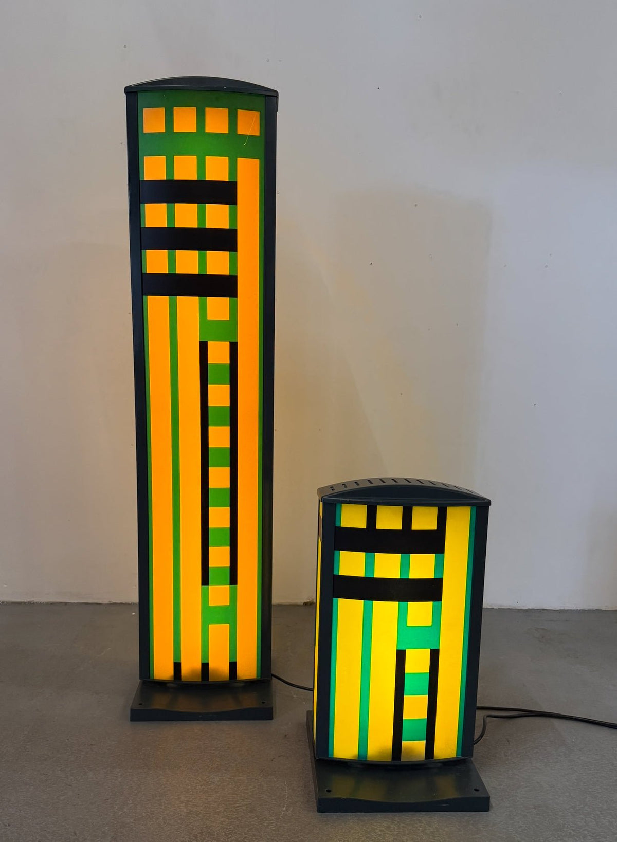 Memphis-stijl vloerlampen