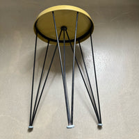 Metallhocker Modell 'Seggiolina', Tjerk Reijenga für Pilastro, 1950/60er Jahre