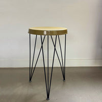 Metallhocker Modell 'Seggiolina', Tjerk Reijenga für Pilastro, 1950/60er Jahre