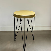 Metallhocker Modell 'Seggiolina', Tjerk Reijenga für Pilastro, 1950/60er Jahre