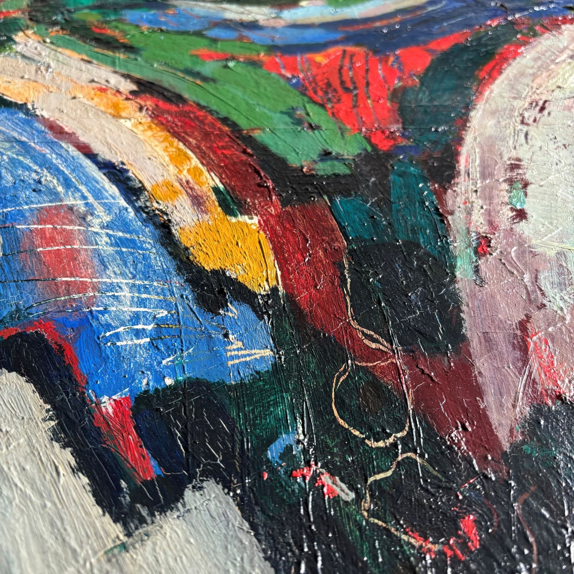 Midcentury abstract composition by Dutch artist Rien Goené (1929 – 2013) - Collectors - Net.Work