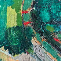 Abstrakte Komposition aus der Mitte des 20. Jahrhunderts des niederländischen Künstlers Rien Goené (1929 – 2013)
