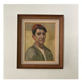 Midcentury painting of a young man, Rolf Norrman, Sweden - Collectors - Net.Work