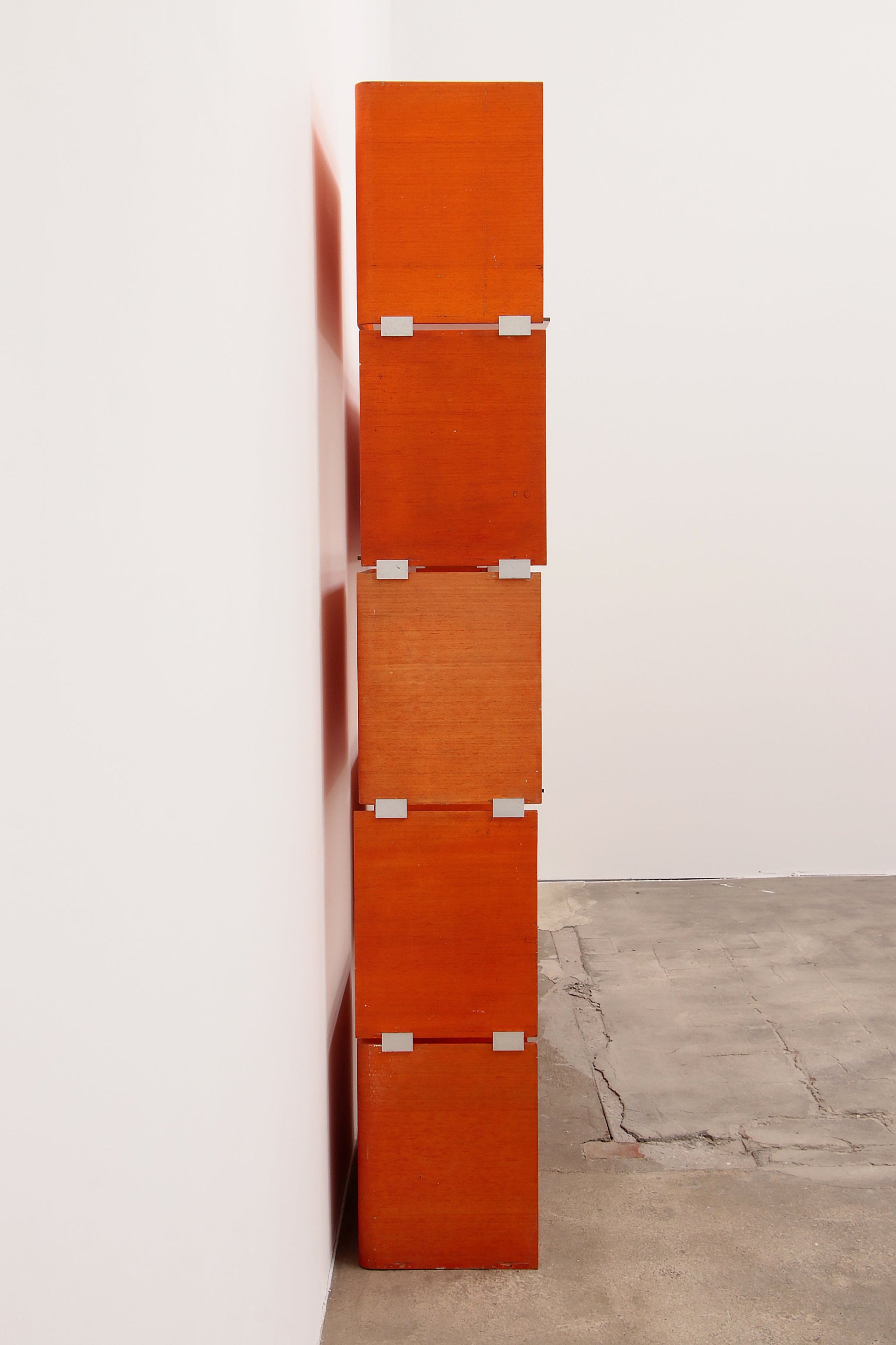 Modular French Wall Unit in Orange, 1960s - Collectors - Net.Work