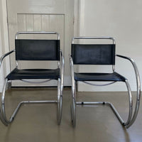 MR20 Freischwinger, Mies van der Rohe, Fasem, 1970er Jahre