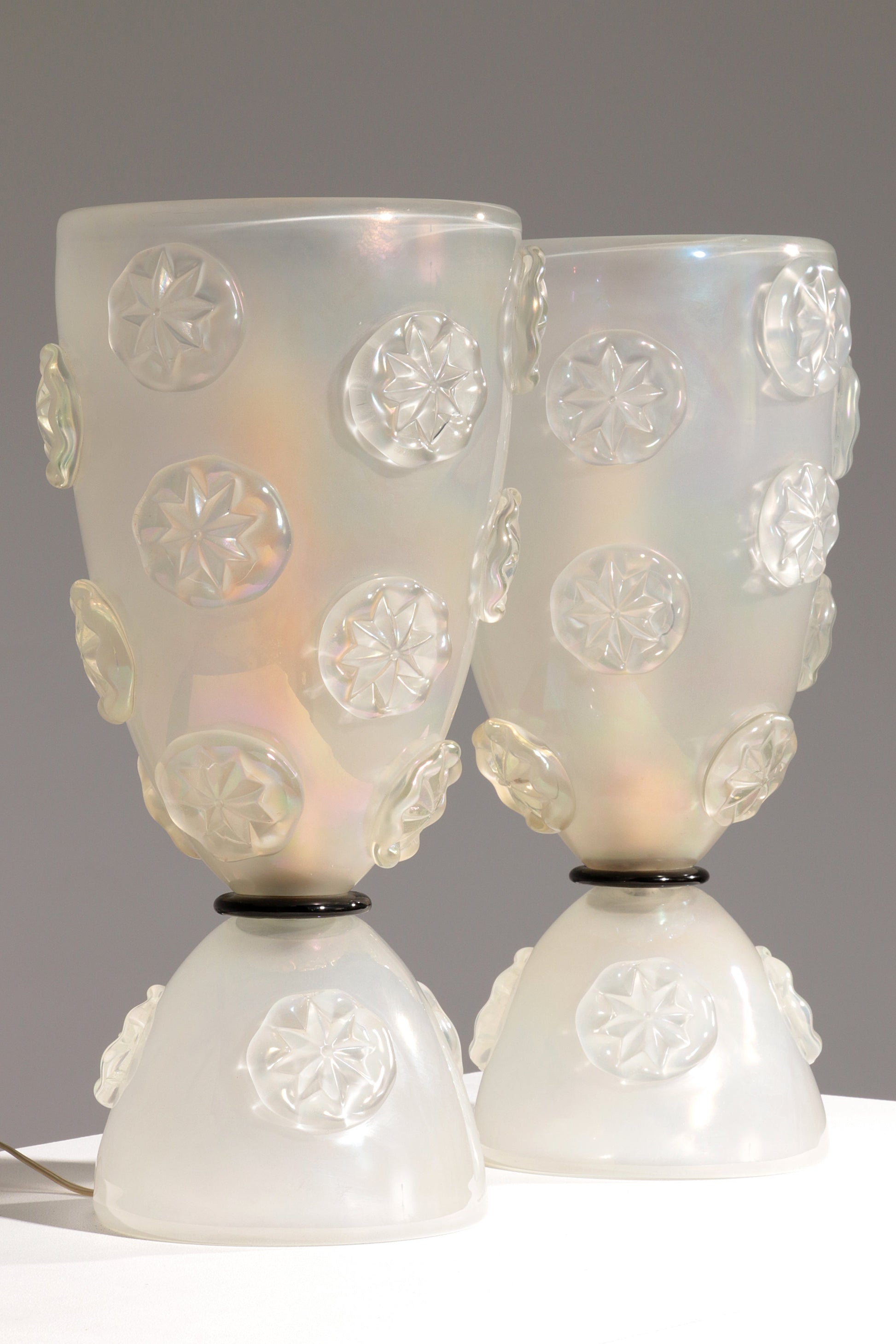 Murano Glass Table Lamps by Barovier & Toso, 1950s – Elegant Venetian Design - Collectors - Net.Work