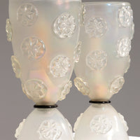 Murano-Glas-Tischlampen von Barovier &amp; Toso, 1950er Jahre – Elegantes venezianisches Design